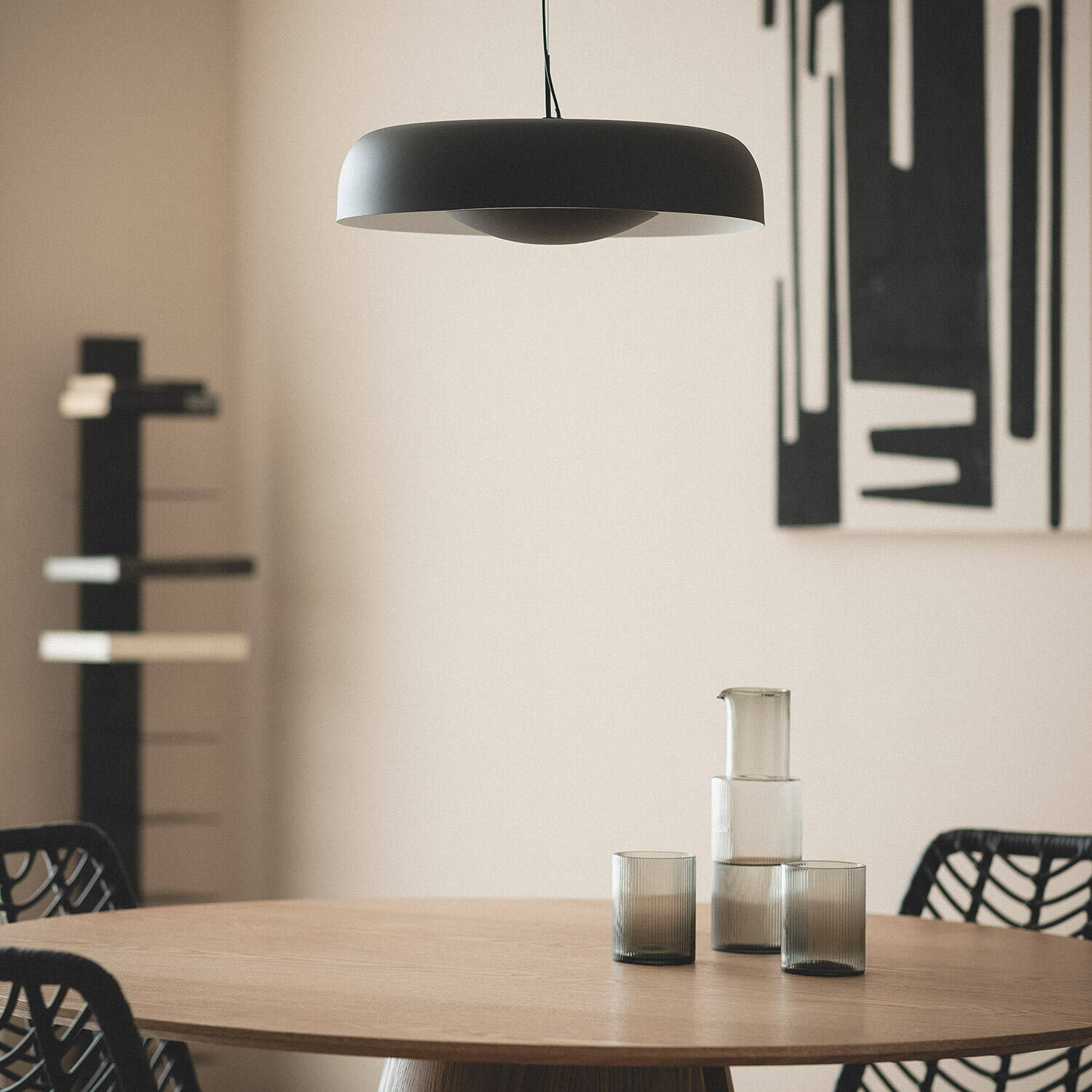 Lámpara Colgante LED 20W Acero Duval