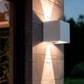Aplique de Pared Exterior LED 6W Aluminio Iluminación Doble Cara Eros