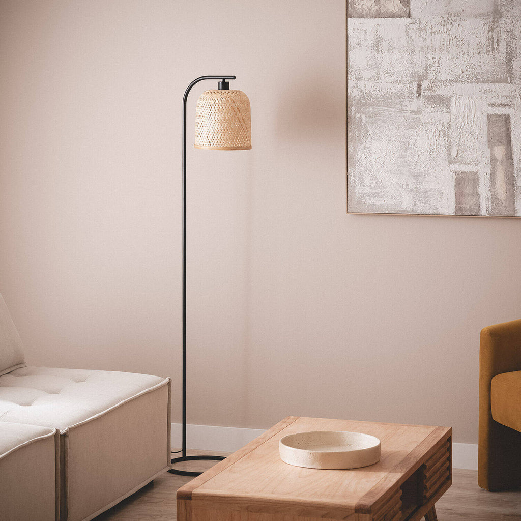 Lámpara de Pié Bambú Adola