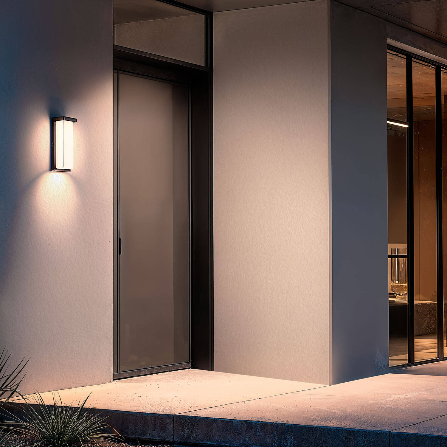 Aplique de Pared Exterior LED 22W Aluminio Tyron