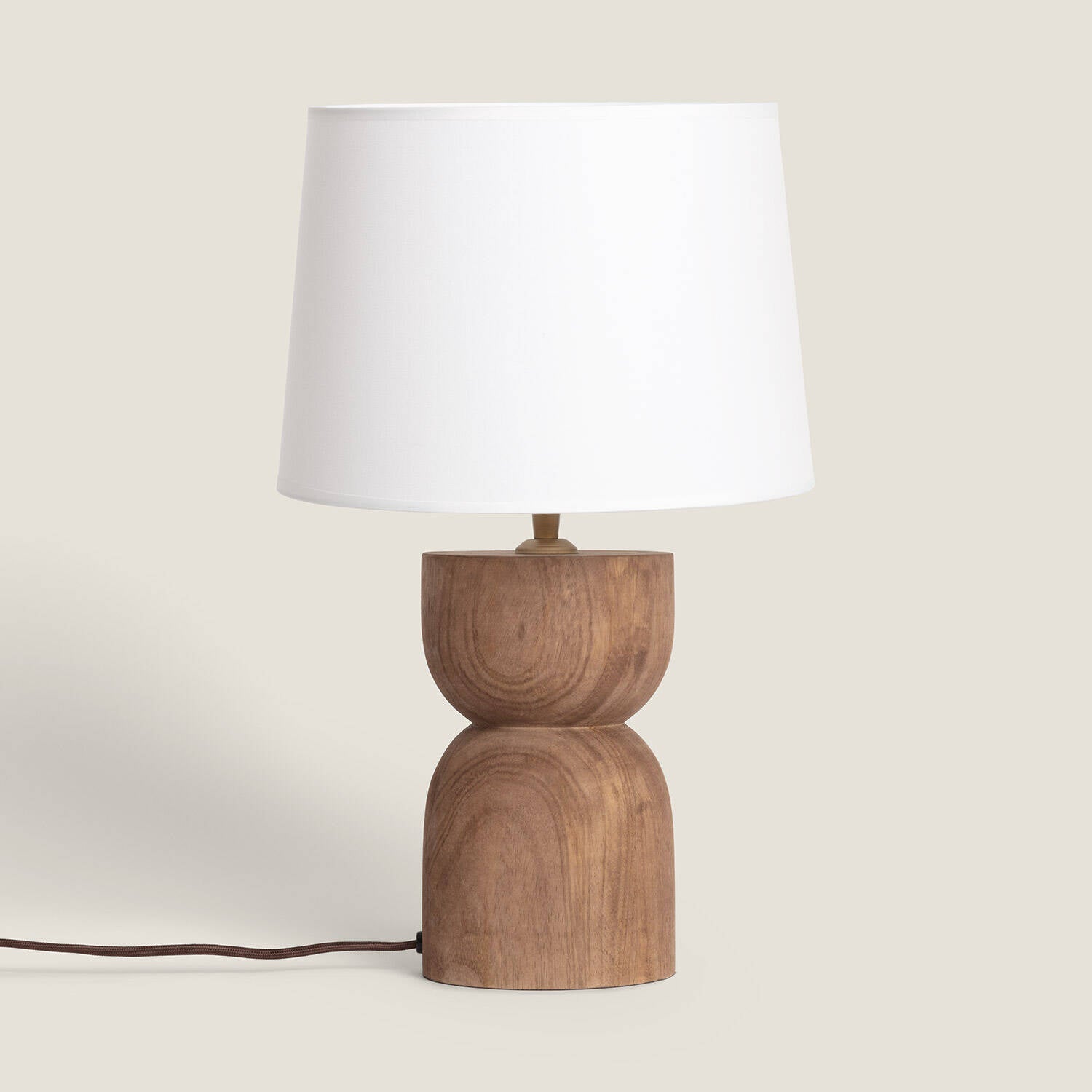 Lámpara de Mesa Madera Dallas