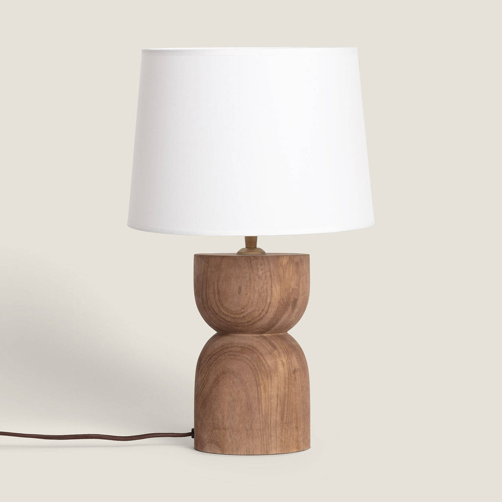 Lámpara de Mesa Madera Dallas