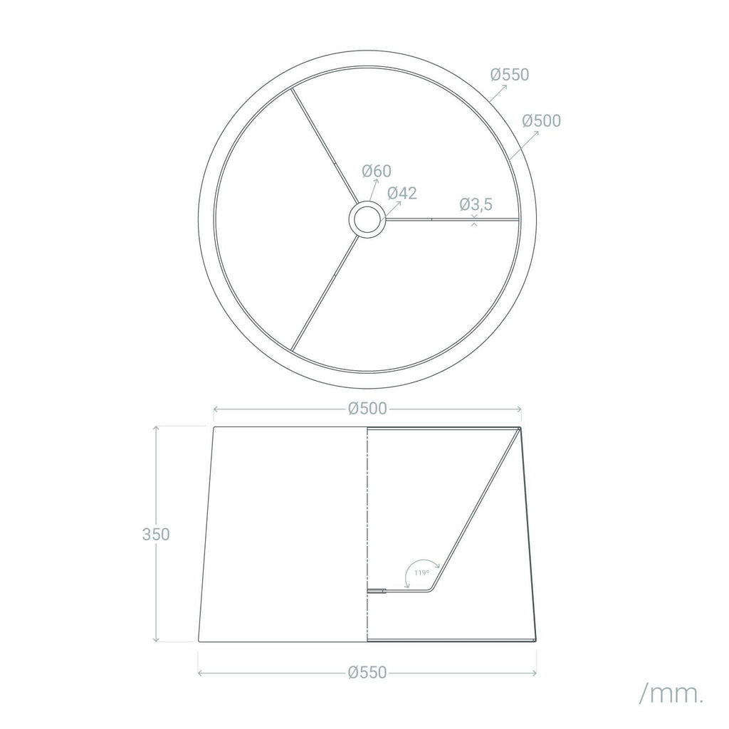 Pantalla Lámpara de Pie Yuvan ILUZZIA
