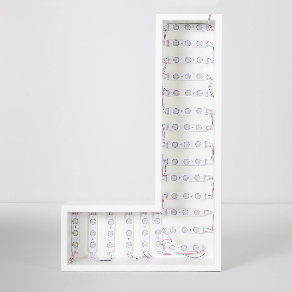 Modulo LED 20 Piezas 24W IP65 24V DC para Carteles Publicitarios 2.5m