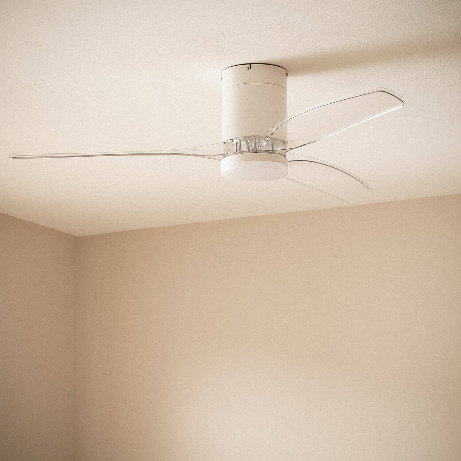 Ventilador de Techo Silencioso Angistri Blanco 132cm Motor DC