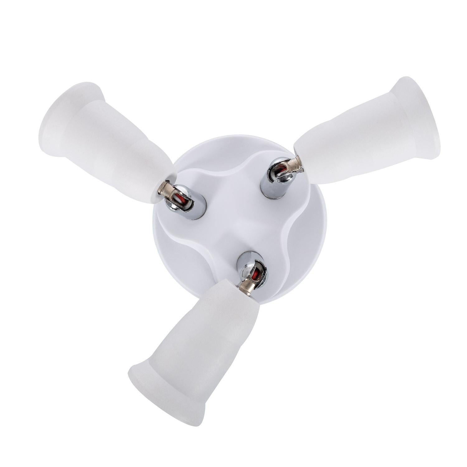 Adaptador para Bombilla 1 E27 a 3 E27