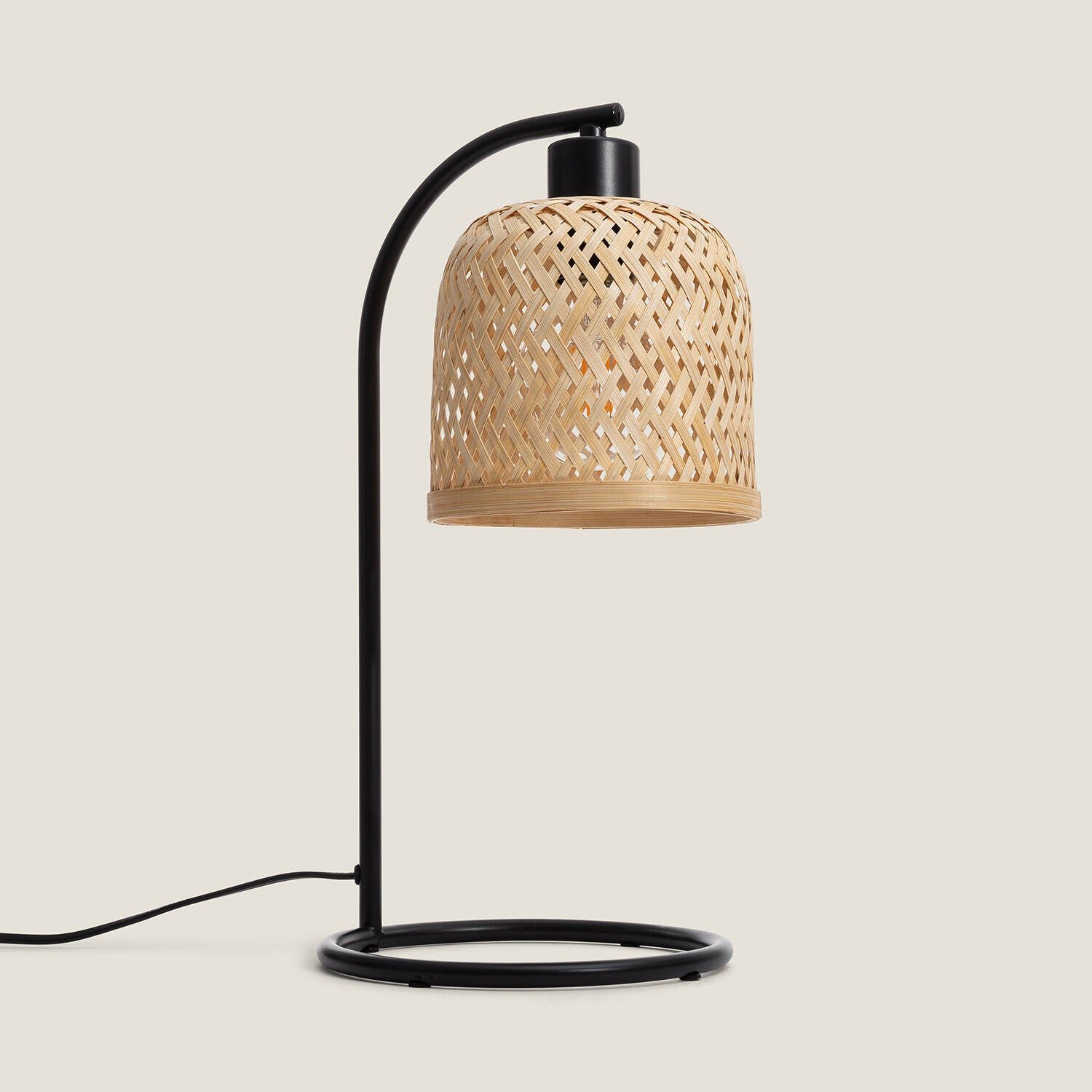 Lámpara de Mesa Bambú Adola