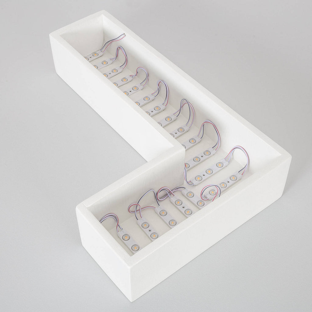 Modulo LED 20 Piezas 15W IP65 24V DC para Carteles Publicitarios 2.5m