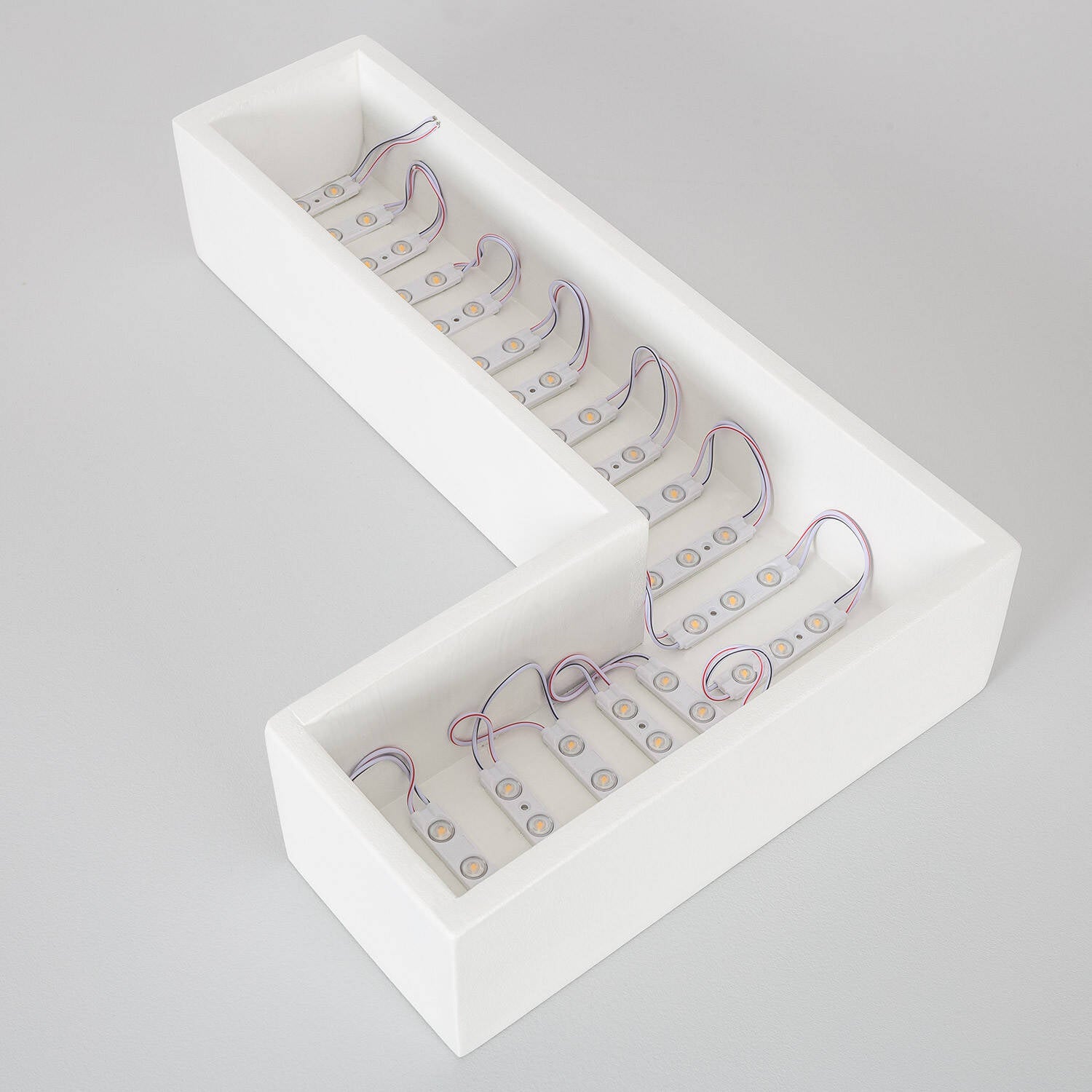 Modulo LED 20 Piezas 22W IP65 24V DC para Carteles Publicitarios 2.5m