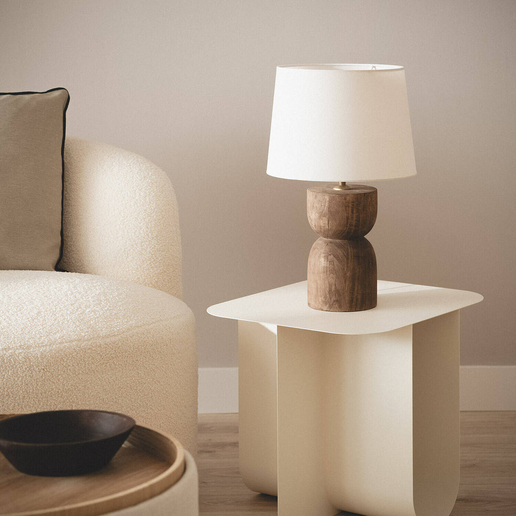 Lámpara de Mesa Madera Dallas