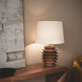 Lámpara de Mesa Madera Vihaan ILUZZIA