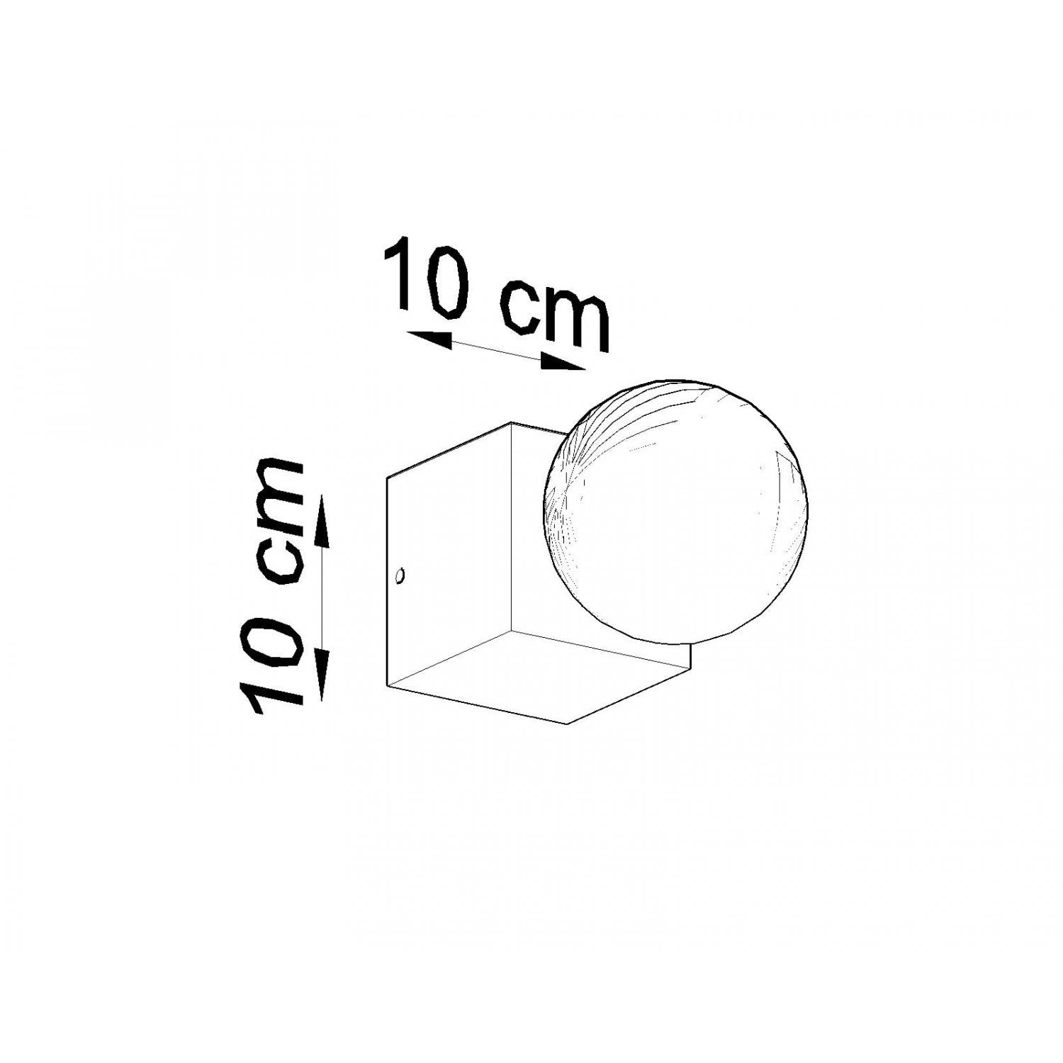 Aplique de Pared Ariz Hormigón SOLLUX