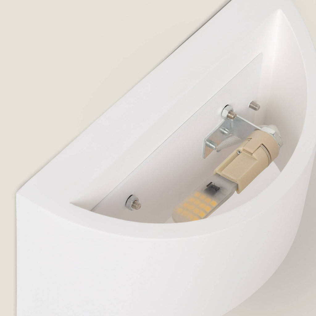 Aplique de Pared de Yeso Fosty