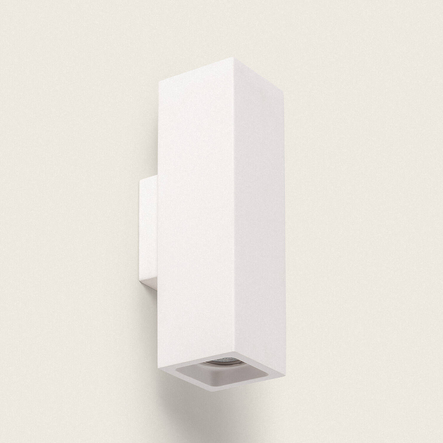 Aplique de Pared Yeso Iluminación Doble Cara Amatista