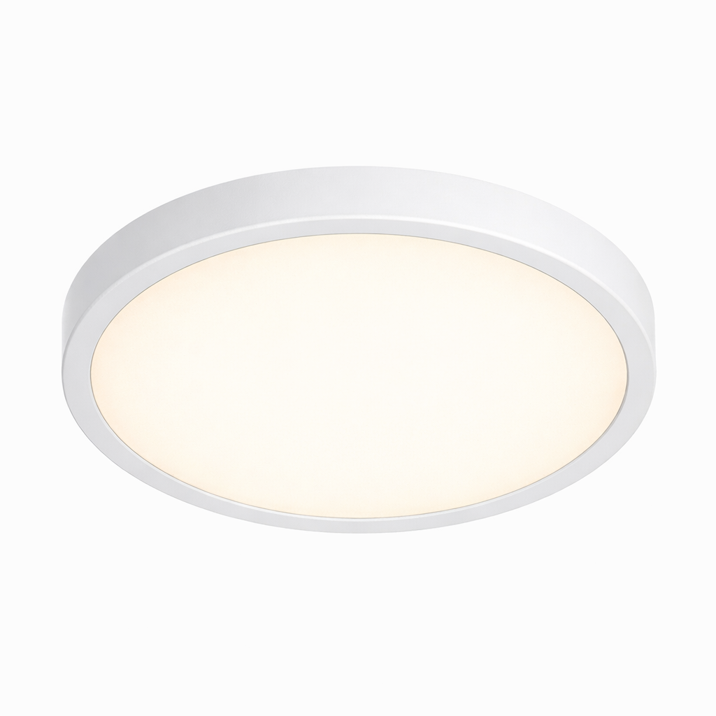 Lote Downlight LED Profesional: Redondo, blanco, de superficie, 4.000K.