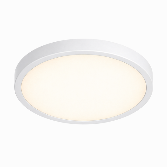 Lote Downlight LED Profesional: Redondo, blanco, de superficie, 4.000K.