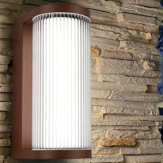 Aplique de exterior GANT IP65 12W 3000K Corten