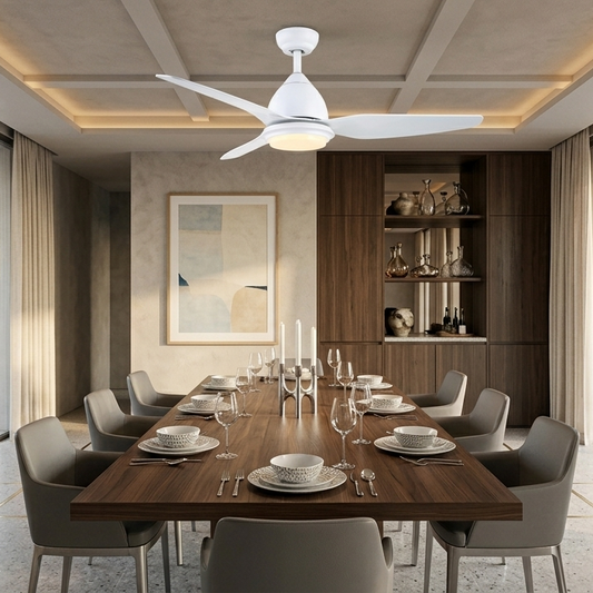 Ventilador de techo VALENCIA con luz LED