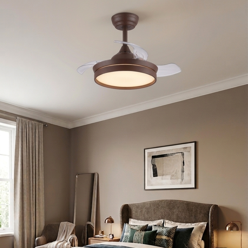 Ventilador de techo MYKONOS con luz LED
