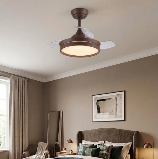 Ventilador de techo MYKONOS con luz LED