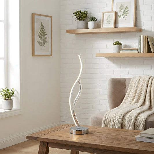 Sobremesa ZIAR – Diseño Minimalista Curvo