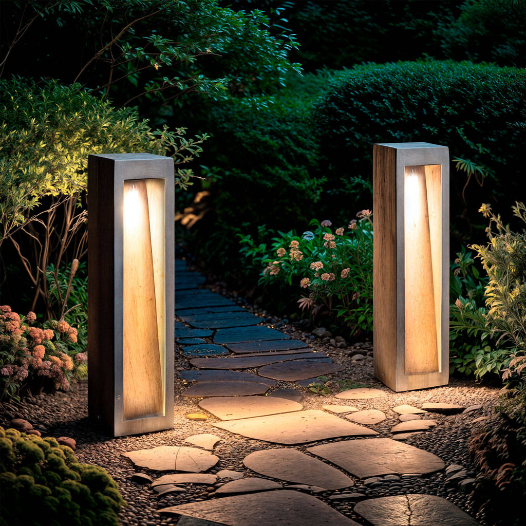 Baliza Exterior LED Regulable 6W Cemento Lumixa