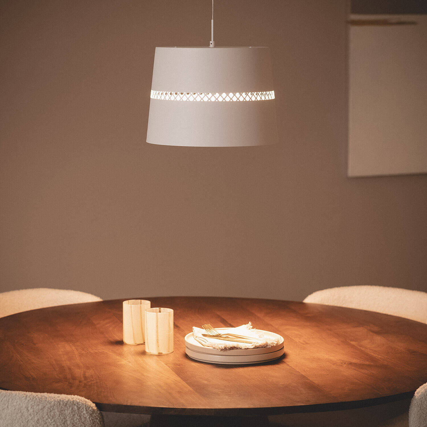 Lámpara Colgante LED 28W Metal Walital