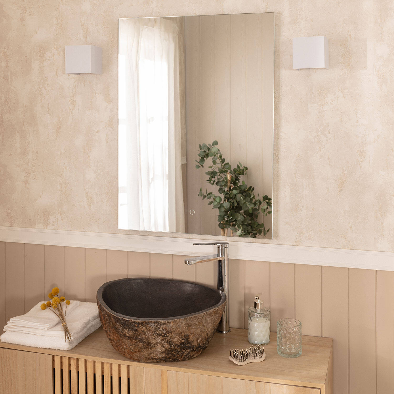 Aplique de Pared Exterior LED 6W Iluminación Doble Cara New Eros