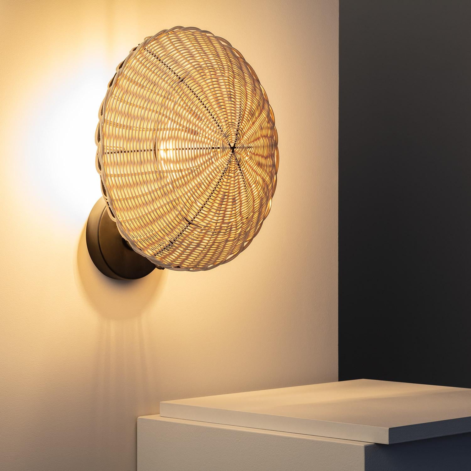 Aplique de Pared de Ratán Salmor