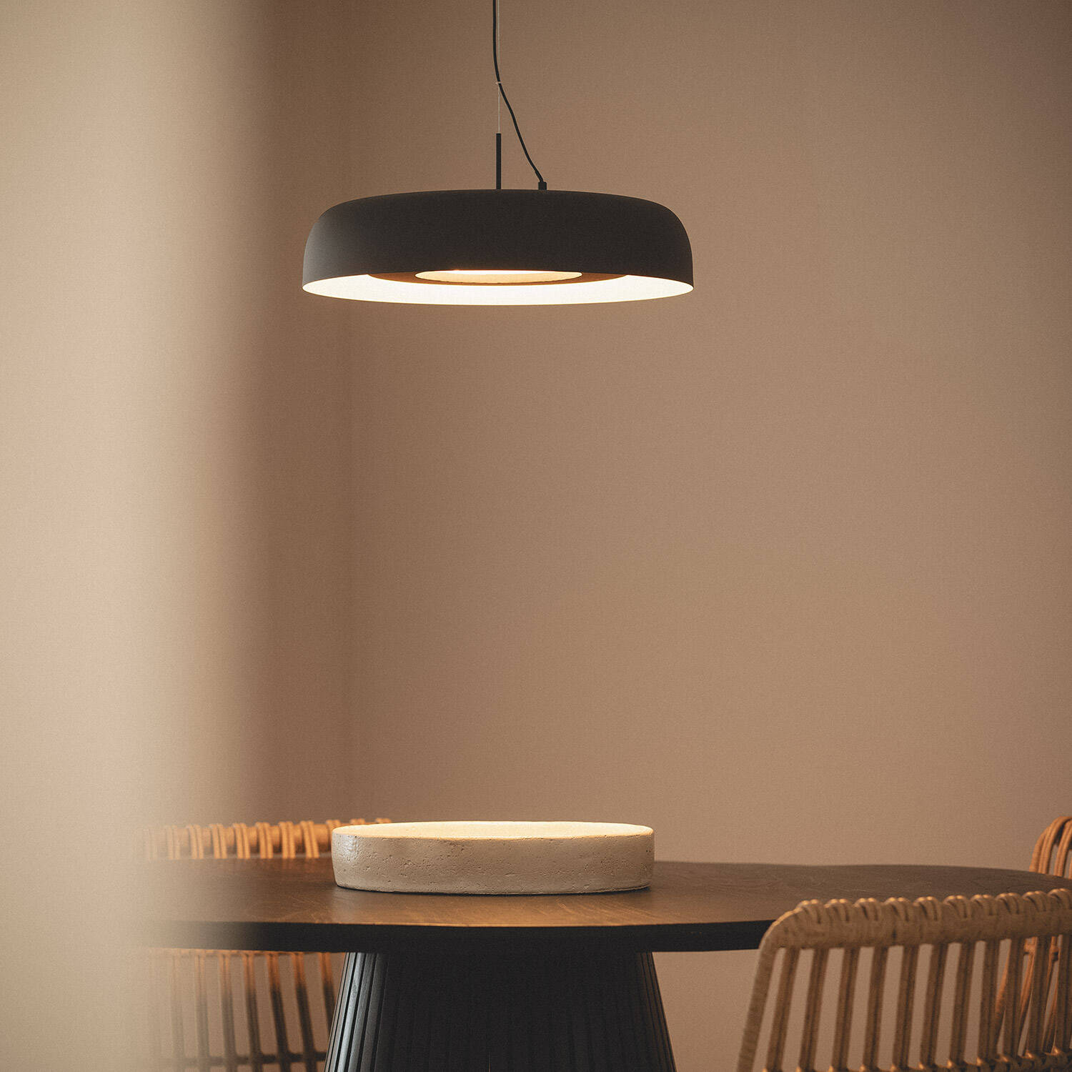 Lámpara Colgante LED 18W Acero Cancot