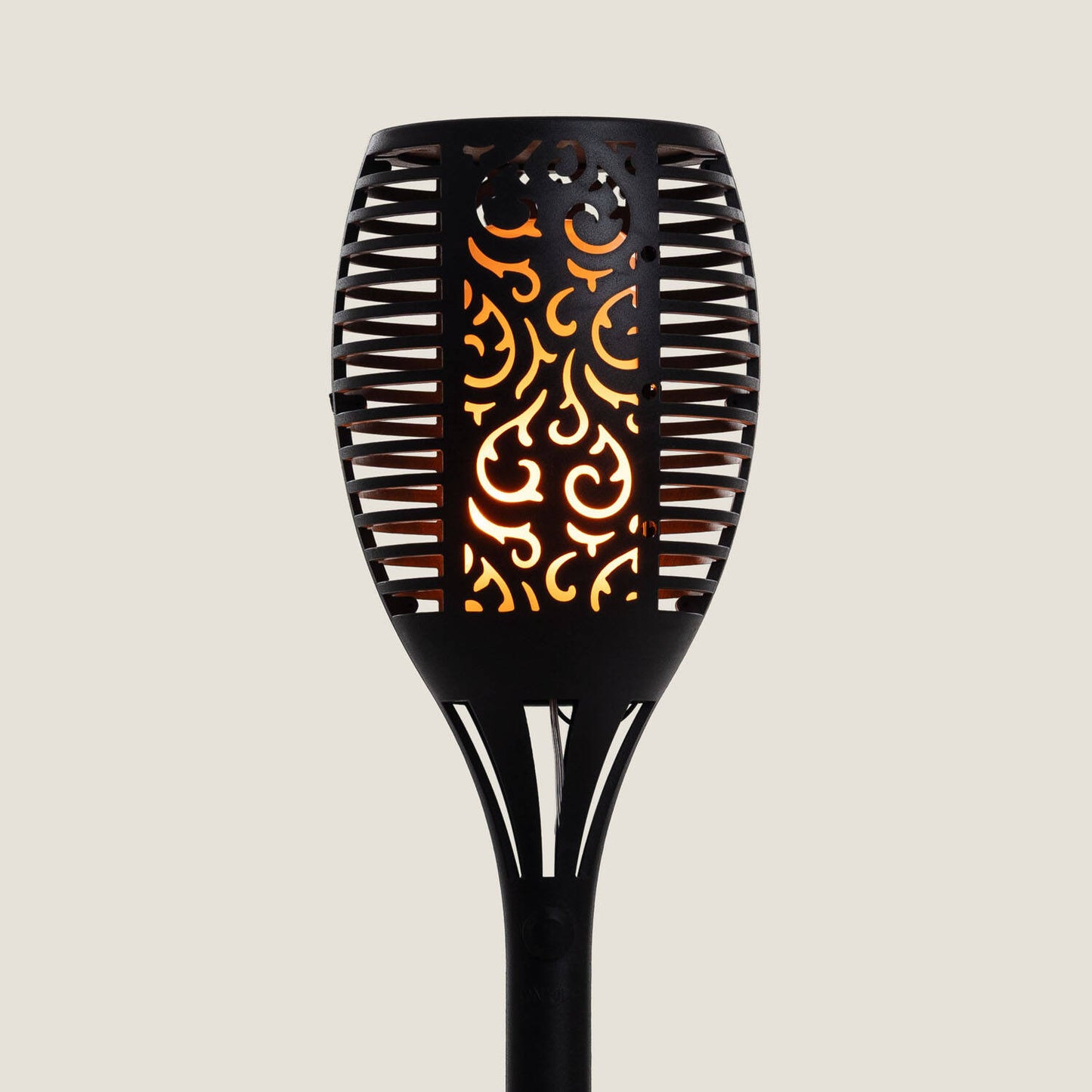 Antorcha LED Solar Efecto Llama con Pincho 1W 78cm