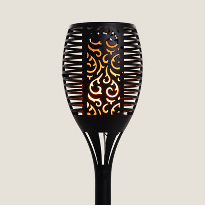 Antorcha LED Solar Efecto Llama con Pincho 1W 78cm