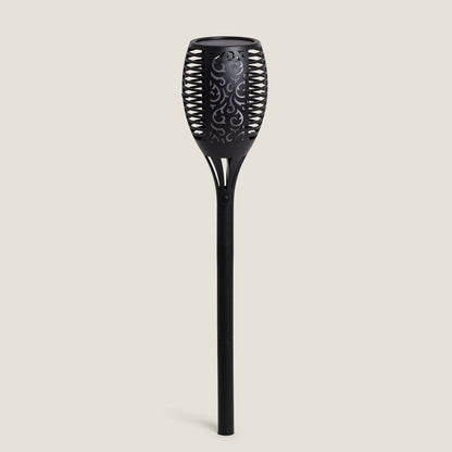 Antorcha LED Solar Efecto Llama con Pincho 1W 78cm