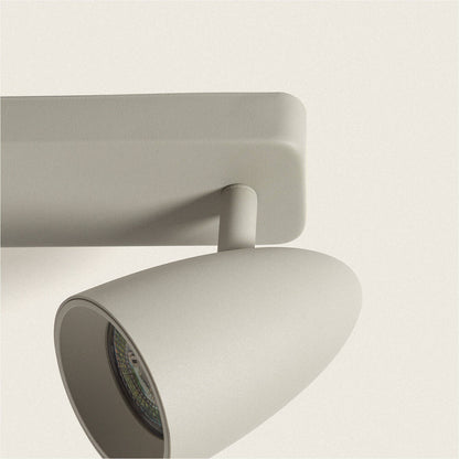 Aplique Aluminio Rectangular Adrien 3 Focos