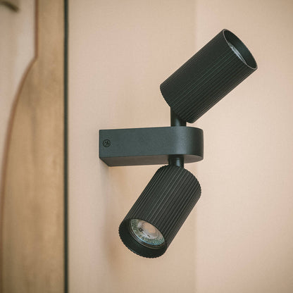 Aplique de Pared Aluminio Aritz 2 Focos