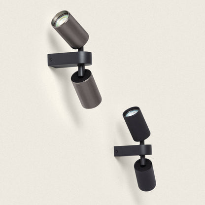 Aplique de Pared Orientable Aluminio Breixo 2 Focos