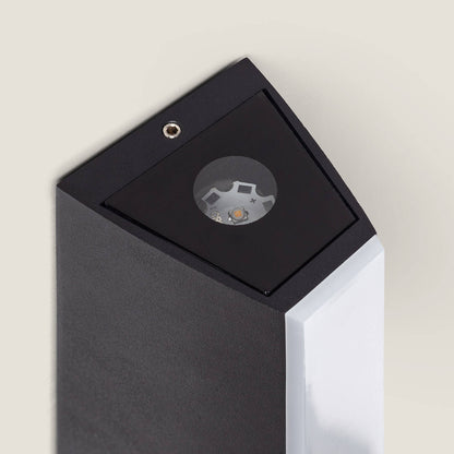Aplique de Pared Exterior LED Aluminio Doble Cara Hisar
