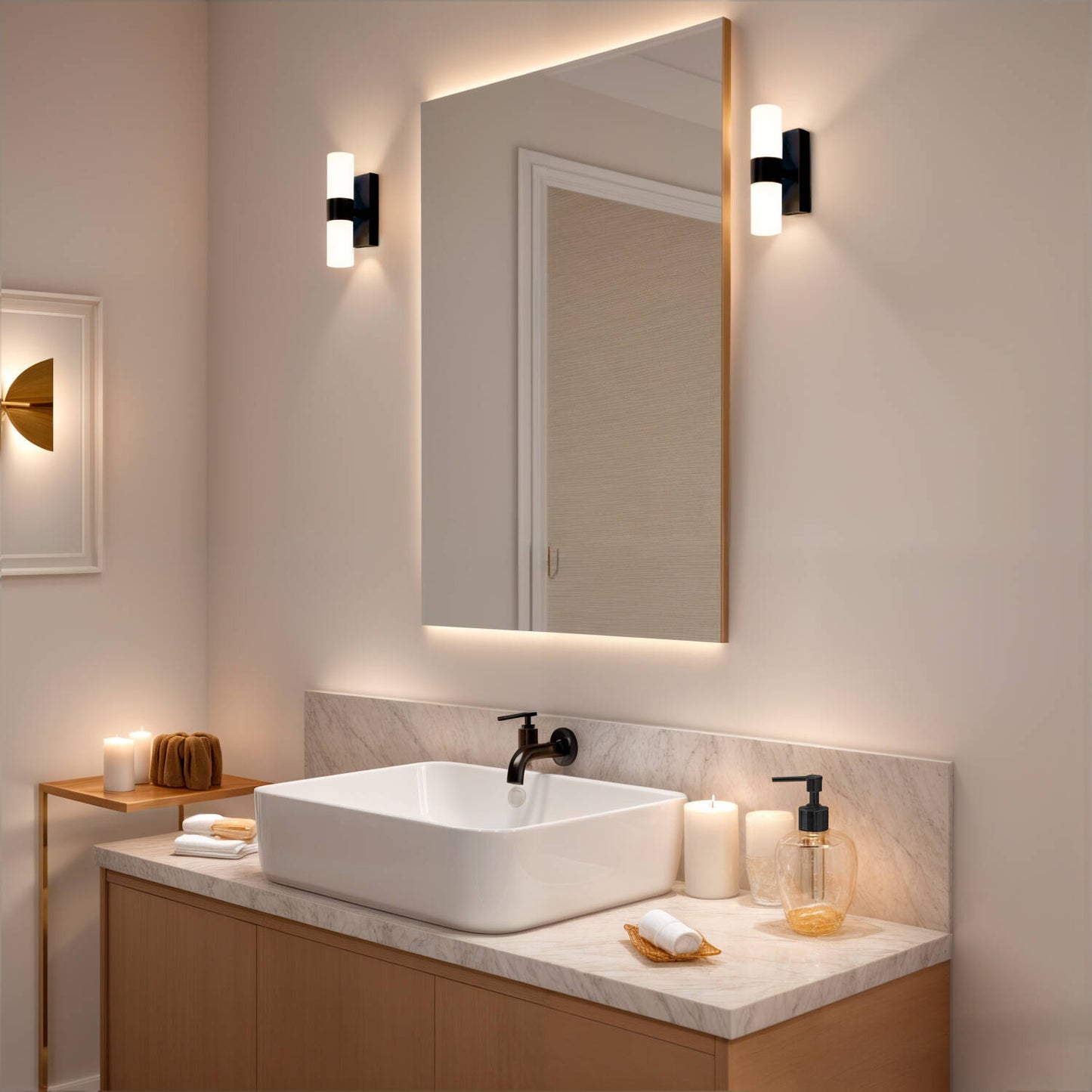 Aplique de Pared Baño LED 6W Metal Avery
