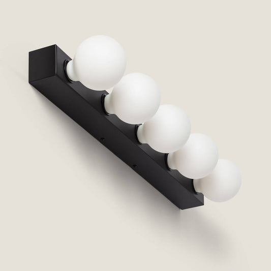 Aplique de Pared Baño Metal 5 Focos Aizkra
