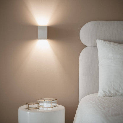 Aplique de Pared Cemento Iluminación Doble Cara Batam