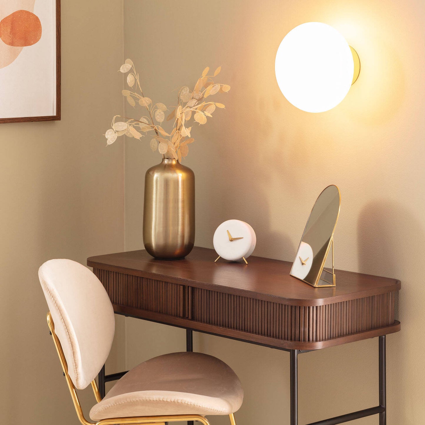Aplique de Pared Cristal Kurta