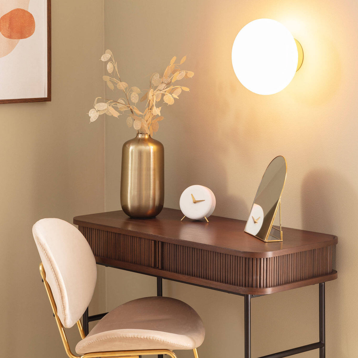 Aplique de Pared Cristal Kurta