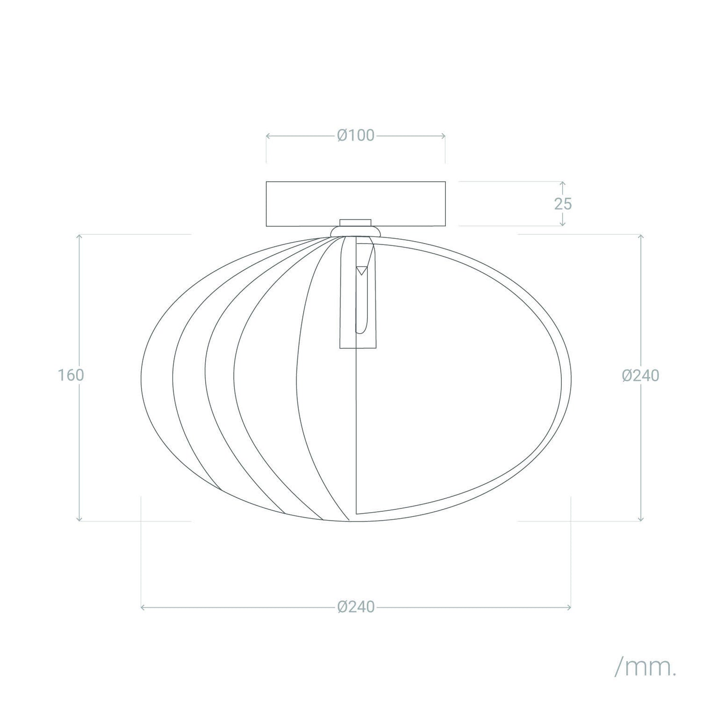 Aplique de Pared Cristal y Metal Celina