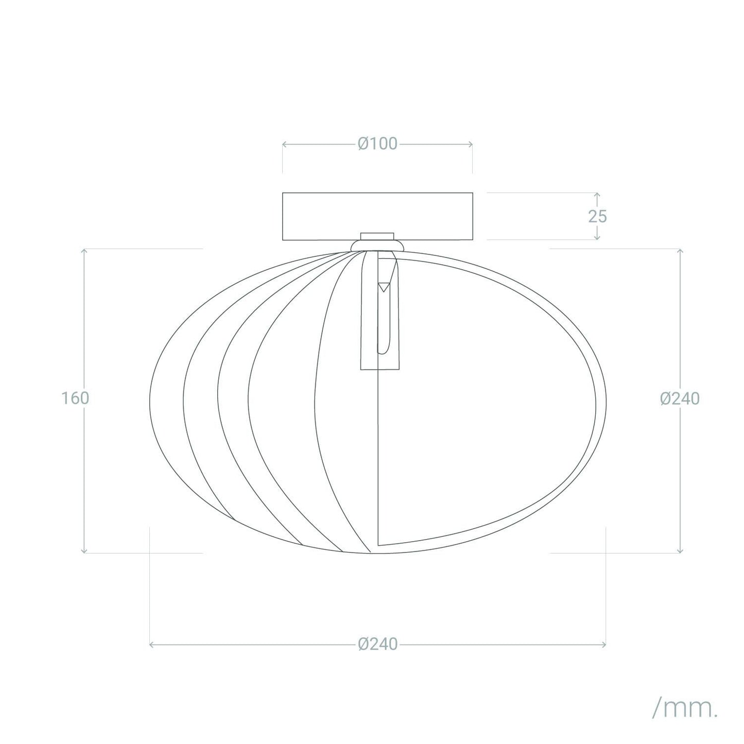 Aplique de Pared Cristal y Metal Celina
