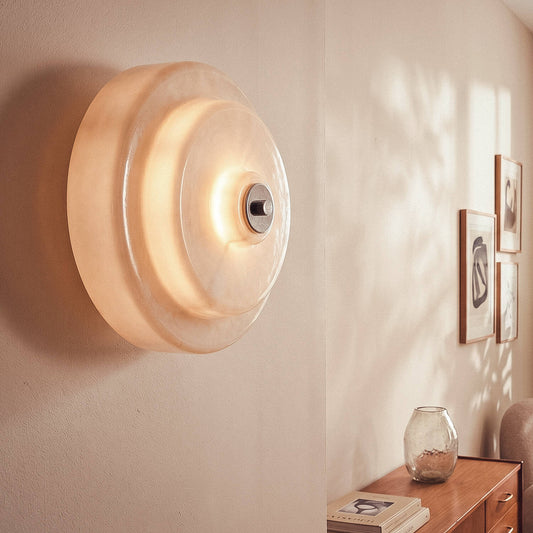 Aplique de Pared de Cristal Nova
