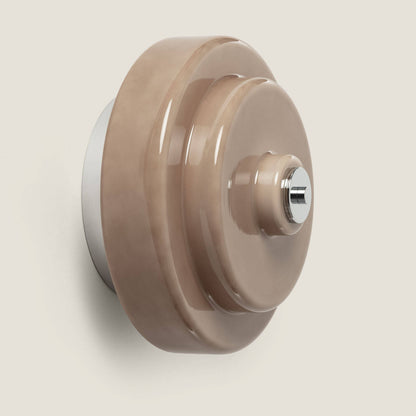 Aplique de Pared de Cristal Nova