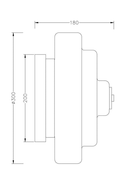 Aplique de Pared de Cristal Nova
