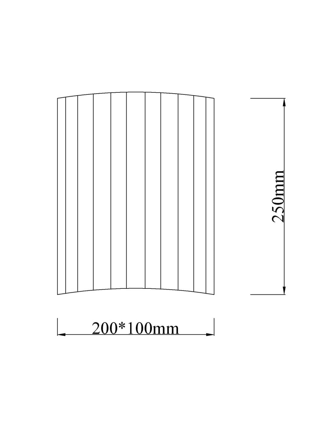 Aplique de Pared de Lino Linen