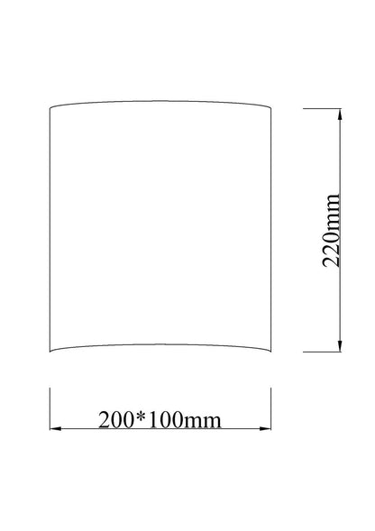 Aplique de Pared de Lino Liva