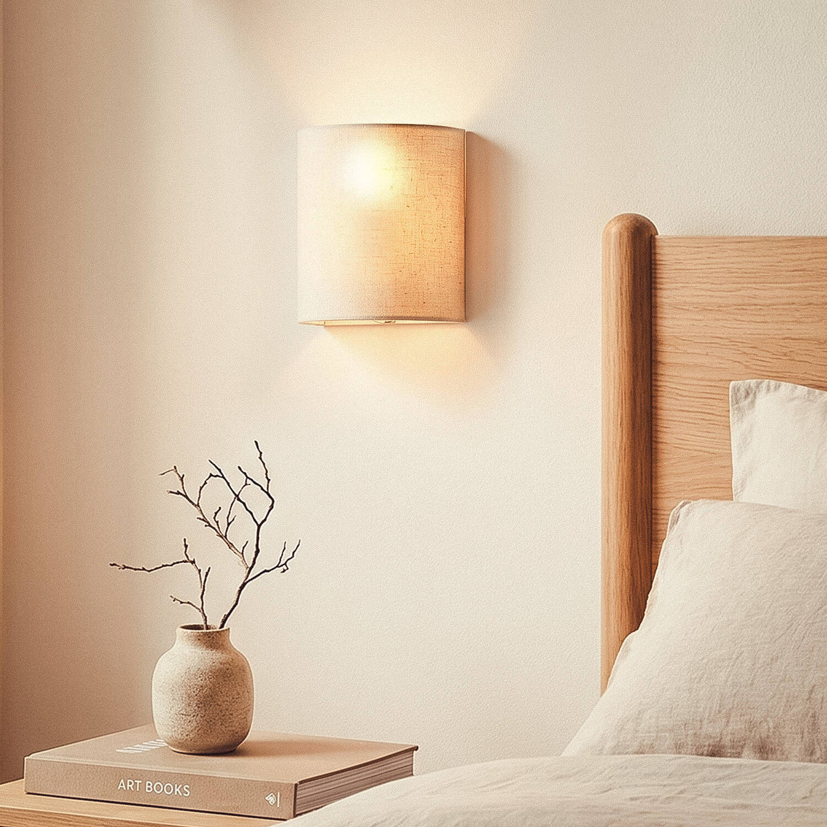 Aplique de Pared de Lino Liva